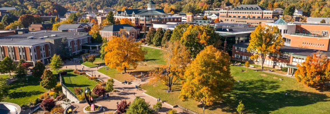 Appalachian State University's campus in Boone, NC.